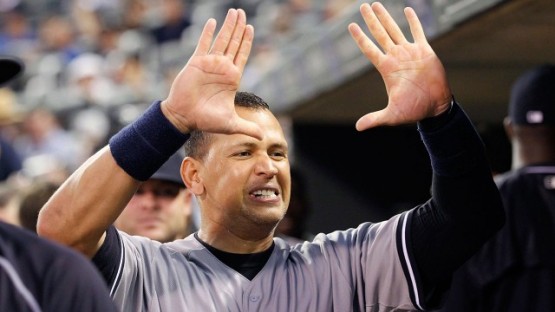 A-Rod Hits Three HRs against Twins July 25 2015